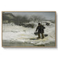 Tøsne, 1895 - Floater Framed Canvas Print