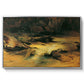Wildbach (Wild Stream) - Floater Framed Canvas Print