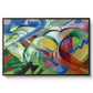 The Sheep, c. 1913-1914 - Floater Framed Canvas Print