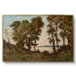 The Banks of the Allier, 1894 - Floater Framed Canvas Print