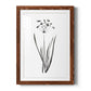 Inky Botanical II - Premium Framed Print - Distressed Barnwood Frame - Ready to Hang