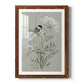 Bouquet of Grace Bird I - Barnwood Framed Art Print