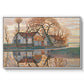 Farm near Duivendrecht, c. 1916 - Floater Framed Canvas Print