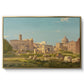 The Roman Forum, c. 1860 - Floater Framed Canvas Print