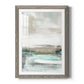 Summer Teal I - Premium Framed Print - Distressed Barnwood Frame - Ready to Hang