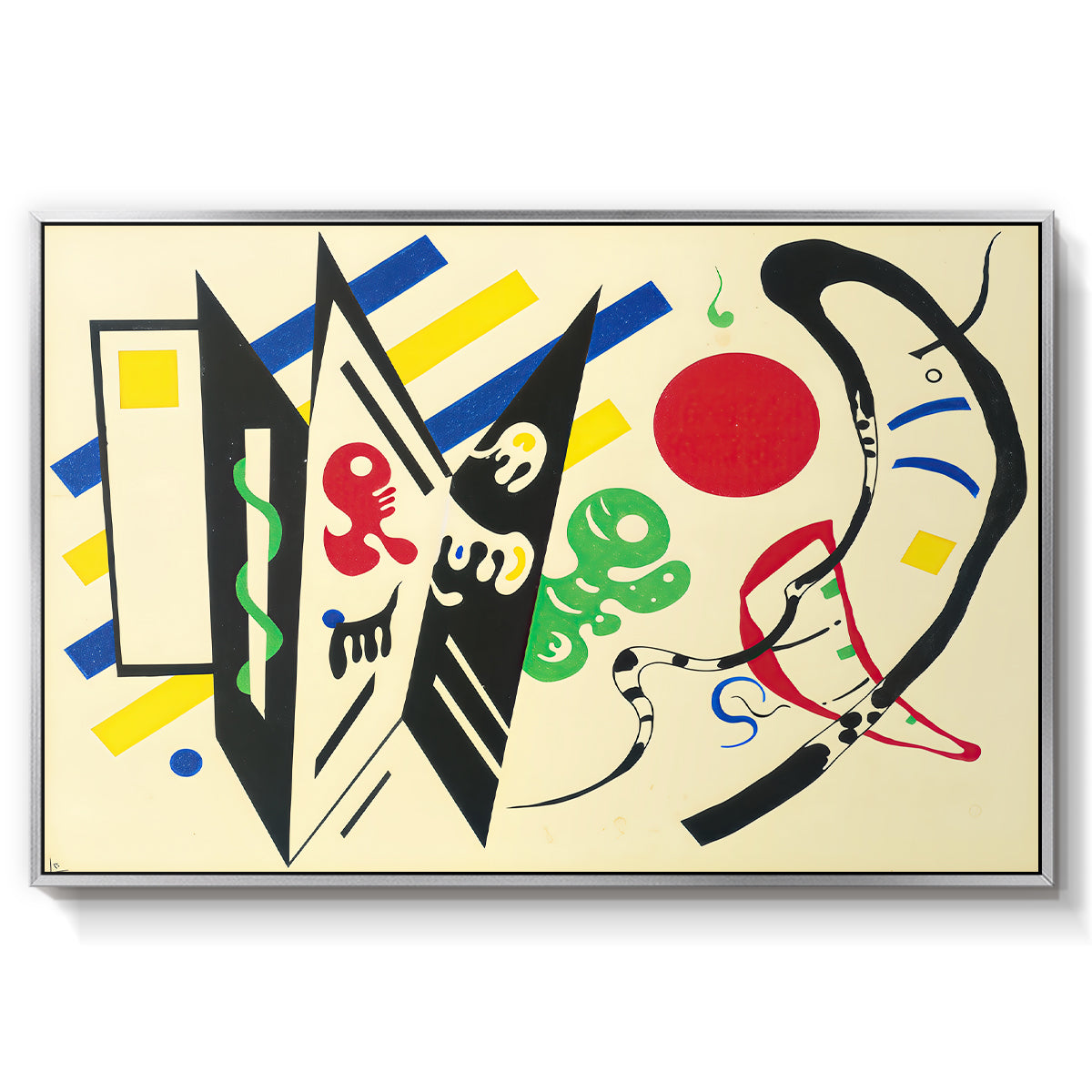 Reciprocity (Réciproque), 1935 - Floater Framed Canvas Print