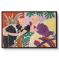 The Conversation, 1938 - Floater Framed Canvas Print
