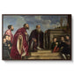 The Vendramin Family Venerating a Relic of the True Cross, c. 1540-1545 - Floater Framed Canvas Print