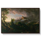 The Course of Empire: The Savage State, 1834 - Floater Framed Canvas Print