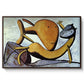 Cat and Big Fish, c. 1931 - Floater Framed Canvas Print