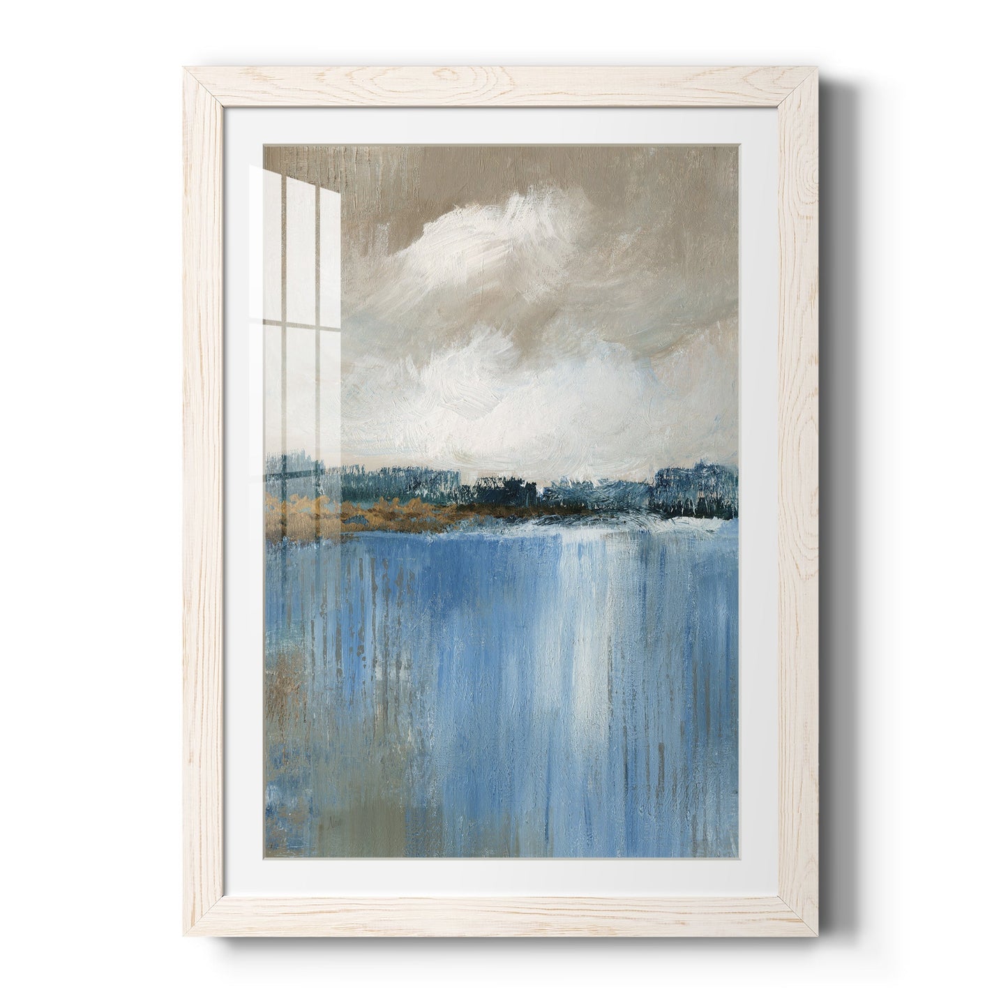 Wind and Water - Barnwood Framed Art Print