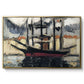 Two Boats Side by Side, Port of Marseilles, c. 1916 - Floater Framed Canvas Print