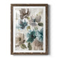 Topaz Garden I - Barnwood Framed Art Print
