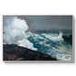 Northeaster, 1895 - Floater Framed Canvas Print