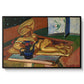 Sculpture and Persian Vase (The Bronze Figure), 1908 - Floater Framed Canvas Print