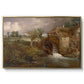 Parham Mill, Gillingham, 1826 - Floater Framed Canvas Print