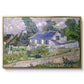 Houses in Auvers, 1890 - Floater Framed Canvas Print