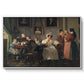 The Waagepetersen Family, 1836 - Floater Framed Canvas Print