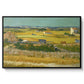 The Harvest, 1888 - Floater Framed Canvas Print
