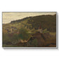 Landscape from Ebersteinburg in Baden, 1876 - Floater Framed Canvas Print