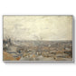 View from Montmartre, 1886 - Floater Framed Canvas Print