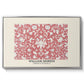 Examples of Chinese Ornament, Pl. XCV (Morris Inspired), 1867 - Floater Framed Canvas Print