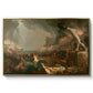 The Course of Empire: Destruction, 1836 - Floater Framed Canvas Print