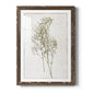 Farmhouse Pressed Flower I - Barnwood Framed Art Print
