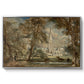 Salisbury Cathedral from the Bishop's Grounds, c. 1822-1823 - Floater Framed Canvas Print