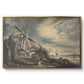 A Mill Near Colchester, c. 1833 - Floater Framed Canvas Print