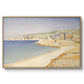 The Jetty at Cassis, Opus 198, 1889 - Floater Framed Canvas Print