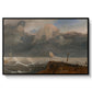 Port Ruysdael, 1827 - Floater Framed Canvas Print