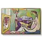 The Muse, 1935 - Floater Framed Canvas Print