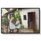 Have You Seen My Kitten?, 1914 - Floater Framed Canvas Print