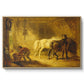 Heath Ewe and Lambs, 1810 - Floater Framed Canvas Print