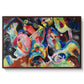 Improvisation. Deluge, 1913 - Floater Framed Canvas Print