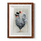 Sunday Best Rooster - Premium Framed Print - Distressed Barnwood Frame - Ready to Hang