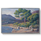 Bathers in Saint-Tropez, c. 1909 - Floater Framed Canvas Print