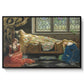 The Sleeping Beauty, 1921 - Floater Framed Canvas Print