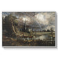 Salisbury Cathedral from the Meadows (Detail), 1831 - Floater Framed Canvas Print