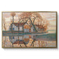 Farm near Duivendrecht, c. 1916 - Floater Framed Canvas Print