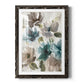 Topaz Garden I - Barnwood Framed Art Print