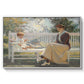 Eleanor and Benny, 1916 - Floater Framed Canvas Print