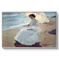 Clotilde on the Beach, 1904 - Floater Framed Canvas Print