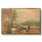 Lulworth Castle, Dorset, c. 1820 - Floater Framed Canvas Print