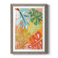 Tropical Foliage I - Barnwood Framed Art Print