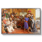 The Finding of the Saviour in the Temple, 1854-1860 - Floater Framed Canvas Print