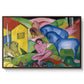 The Dream, 1912 - Floater Framed Canvas Print