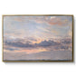 A Cloud Study, Sunset, c. 1821-1822 - Floater Framed Canvas Print