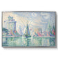 The Green Towers (Les tours vertes, la Rochelle), 1913 - Floater Framed Canvas Print